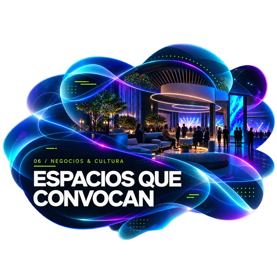 Espacios que convocan — negocios y cultura